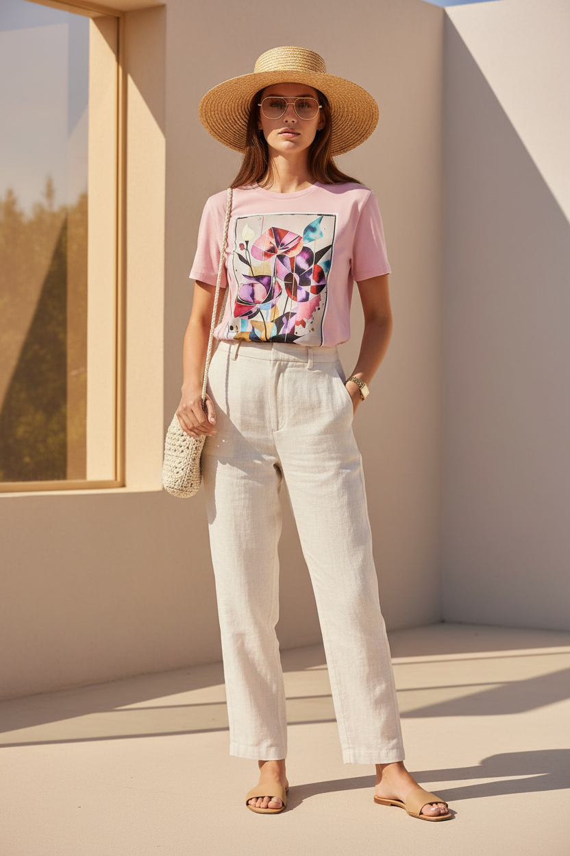 Bloom Abstrait Rose Lifestyle 1