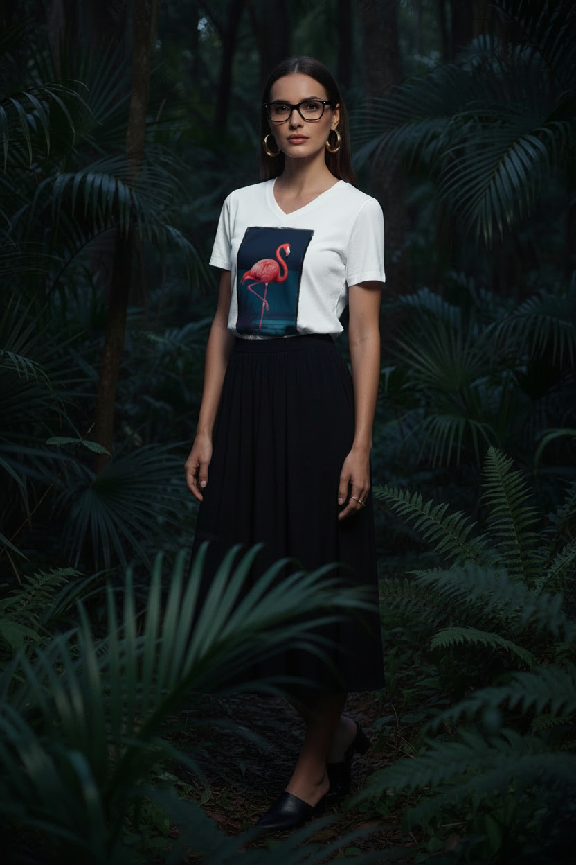 Botanical Dark V3 – Flamant de Minuit