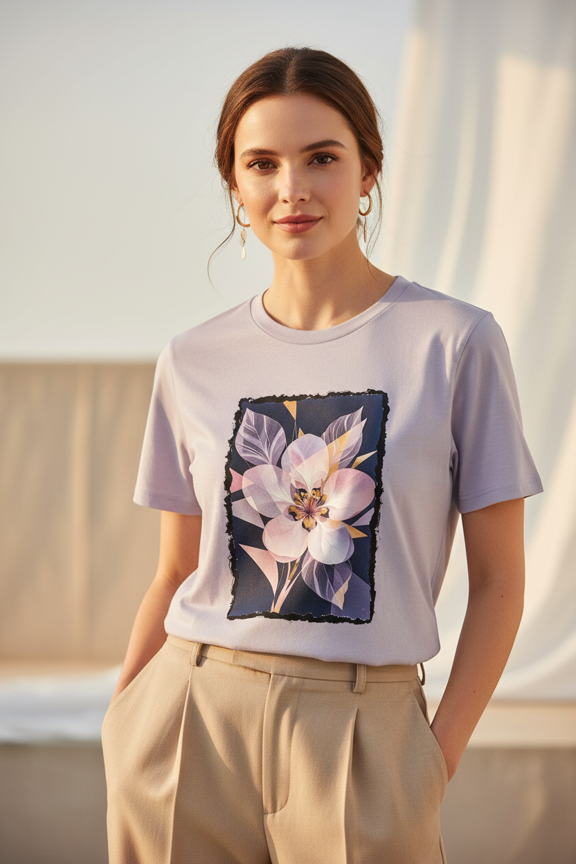 Floraison Nocturne – Scène 01 Hero Lavande avec mockup