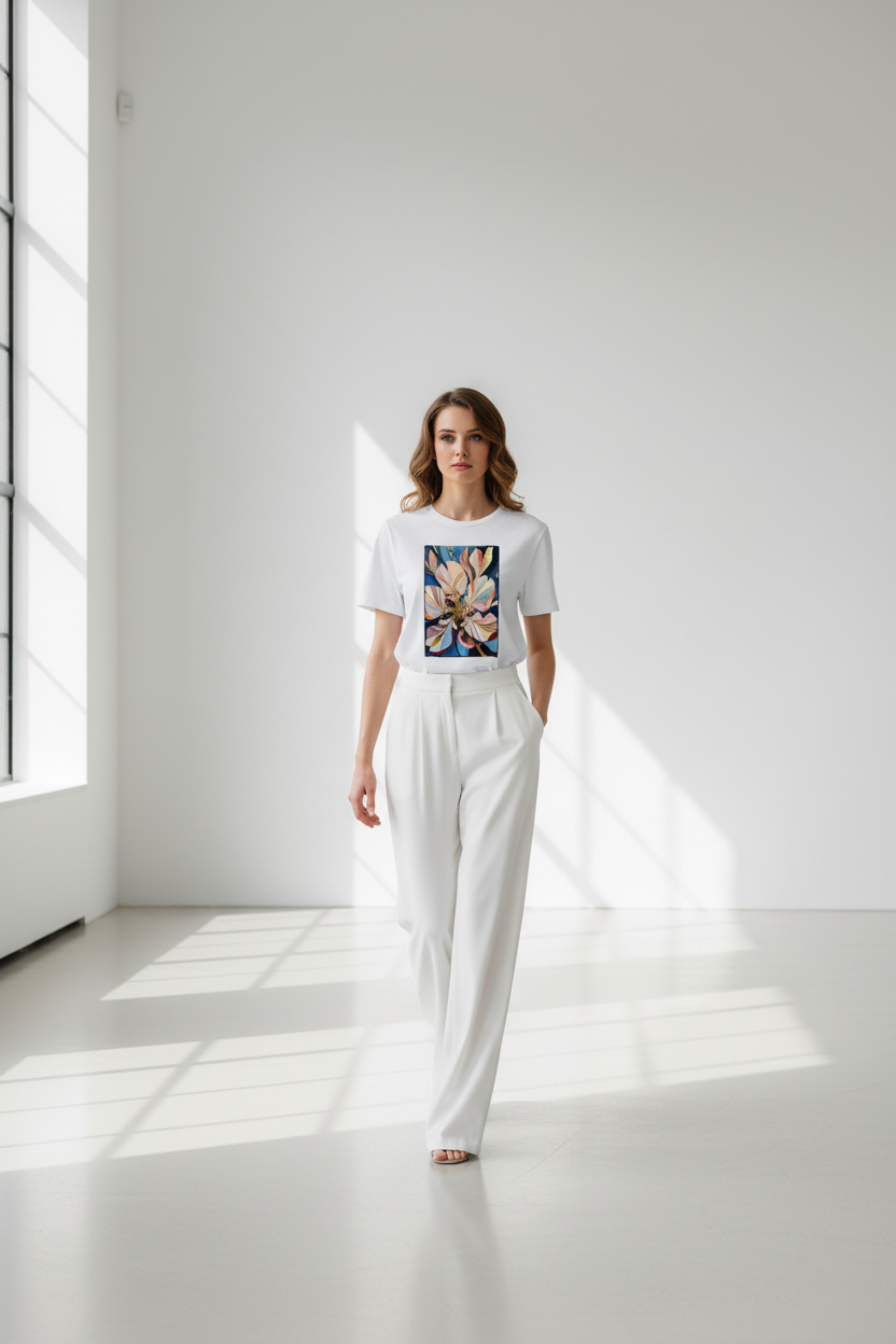 Pétale d'Or – Galerie Blanche – Blanc – Marche